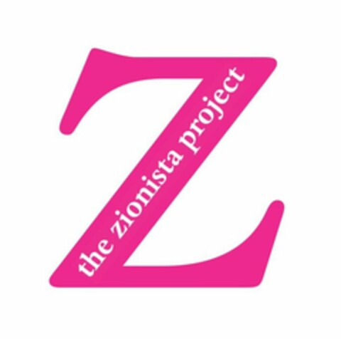 THE ZIONISTA PROJECT Z Logo (USPTO, 08.05.2018)