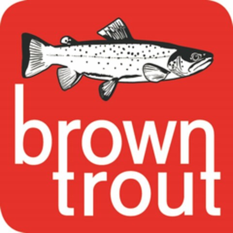 BROWN TROUT Logo (USPTO, 06/27/2018)