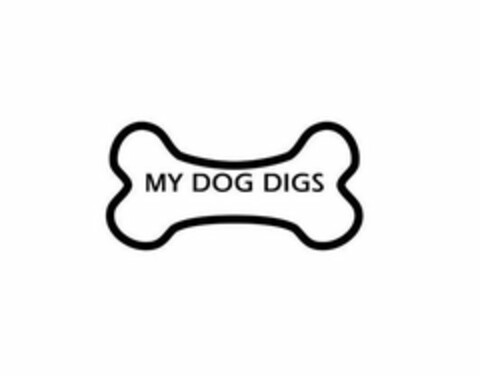 MY DOG DIGS Logo (USPTO, 20.07.2018)