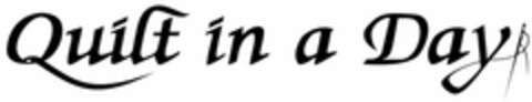 QUILT IN A DAY Logo (USPTO, 08.08.2018)