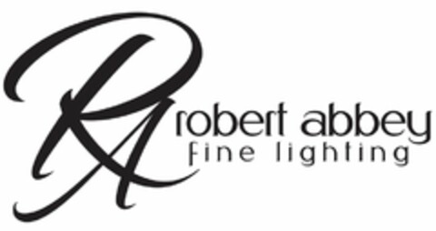 RA ROBERT ABBEY FINE LIGHTING Logo (USPTO, 08/17/2018)