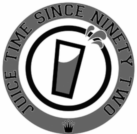 JUICE TIME SINCE NINETY TWO Logo (USPTO, 10/15/2018)