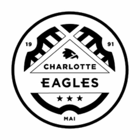 CHARLOTTE EAGLES MAI 19 91 Logo (USPTO, 26.02.2019)