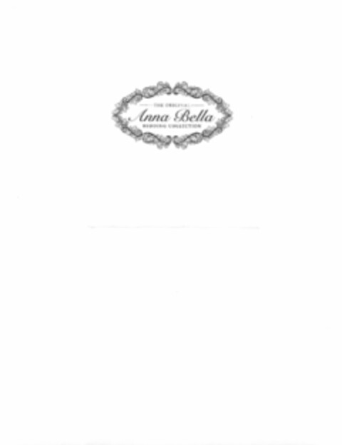 THE ORIGINAL ANNA BELLA BEDDING COLLECTION Logo (USPTO, 05/13/2019)