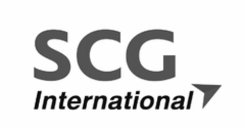 SCG INTERNATIONAL Logo (USPTO, 23.05.2019)