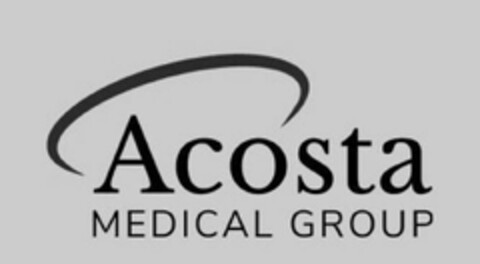 ACOSTA MEDICAL GROUP Logo (USPTO, 13.06.2019)