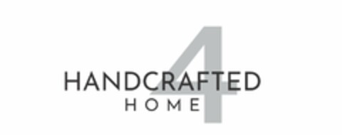 HANDCRAFTED4HOME Logo (USPTO, 06/18/2019)