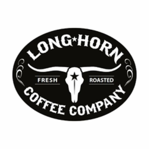 LONG*HORN COFFEE COMPANY FRESH ROASTED Logo (USPTO, 02.08.2019)