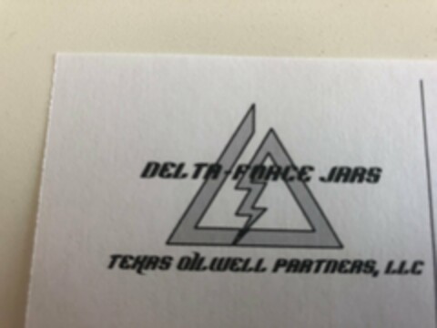 DELTA-FORCE JARS TEXAS OILWELL PARTNERS, LLC Logo (USPTO, 30.09.2019)