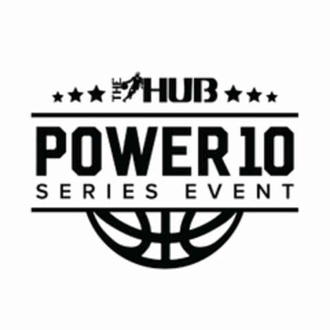 THE HUB POWER10 SERIES EVENT Logo (USPTO, 11/12/2019)