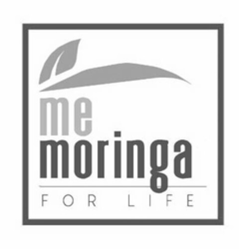 ME MORINGA FOR LIFE Logo (USPTO, 13.12.2019)