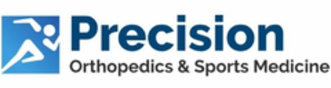 PRECISION ORTHOPEDICS & SPORTS MEDICINE Logo (USPTO, 06/19/2020)