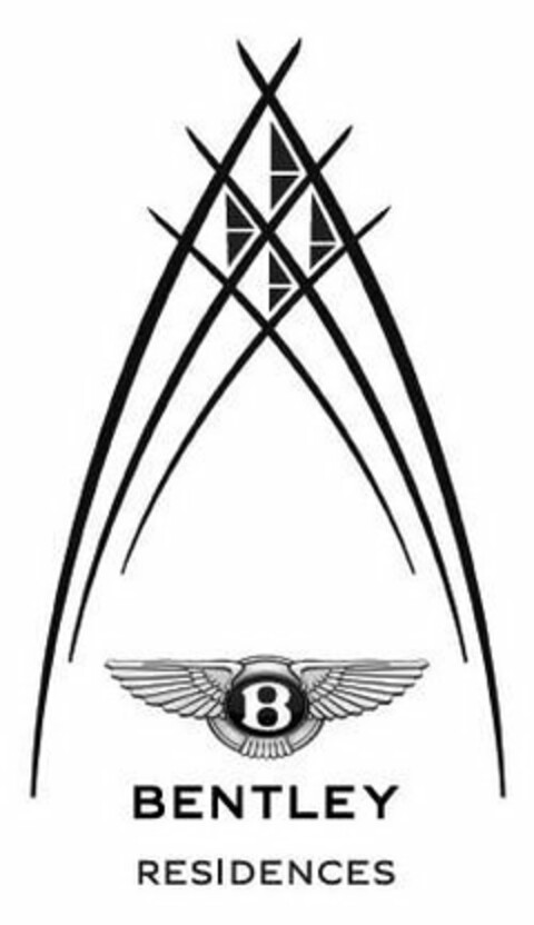 B BENTLEY RESIDENCES Logo (USPTO, 08/20/2020)