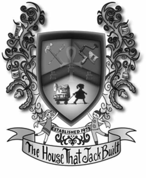 THE HOUSE THAT JACK BUILT ESTABLISHED 1975 Logo (USPTO, 29.12.2009)