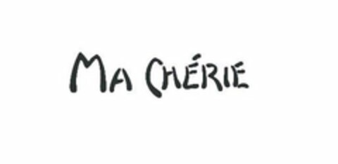 MA CHERIE Logo (USPTO, 01/18/2010)