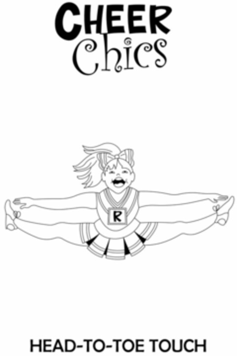 CHEER CHICS HEAD-TO-TOE TOUCH R Logo (USPTO, 17.03.2010)