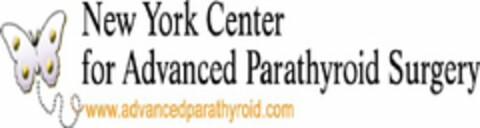 NEW YORK CENTER FOR ADVANCED PARATHYROID SURGERY WWW.ADVANCEDPARATHYROID.COM Logo (USPTO, 03/18/2010)