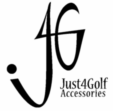 J4G JUST4GOLF ACCESSORIES Logo (USPTO, 23.11.2010)
