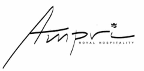 AMPRI ROYAL HOSPITALITY Logo (USPTO, 10.02.2011)