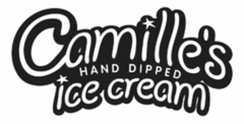 CAMILLE'S HAND DIPPED ICE CREAM Logo (USPTO, 11.02.2011)