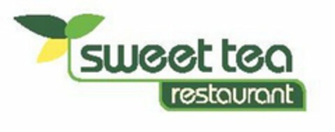 SWEET TEA RESTAURANT Logo (USPTO, 06/22/2011)