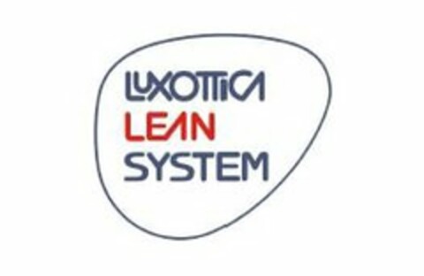 LUXOTTICA LEAN SYSTEM Logo (USPTO, 07.07.2011)