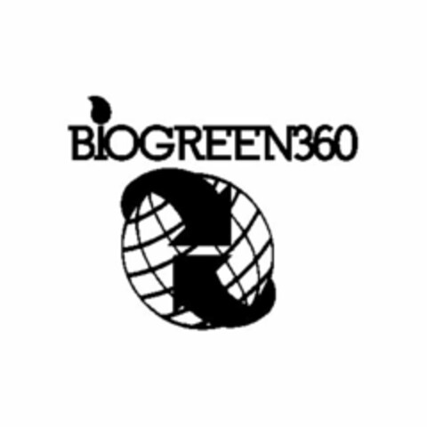 BIOGREEN360 Logo (USPTO, 04.08.2011)