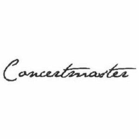 CONCERTMASTER Logo (USPTO, 08/30/2011)