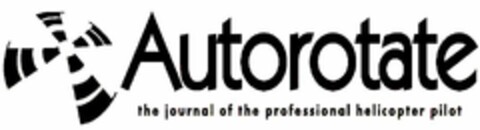 AUTOROTATE THE JOURNAL OF THE PROFESSIONAL HELICOPTER PILOT Logo (USPTO, 27.12.2011)