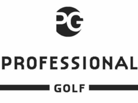PG PROFESSIONAL GOLF Logo (USPTO, 07/09/2012)