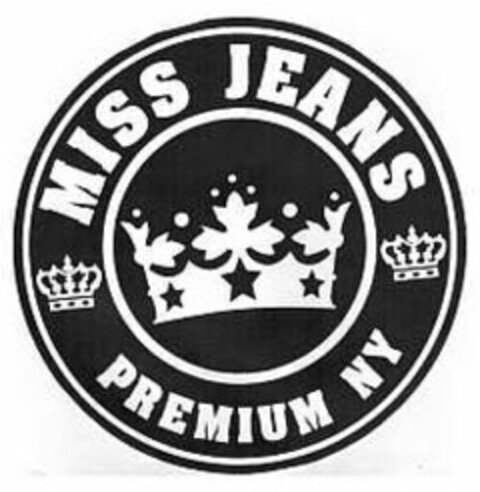 MISS JEANS PREMIUM NY Logo (USPTO, 09.12.2012)