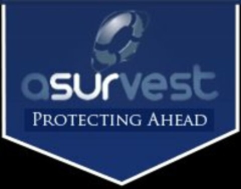 ASURVEST PROTECTING AHEAD Logo (USPTO, 03/20/2013)