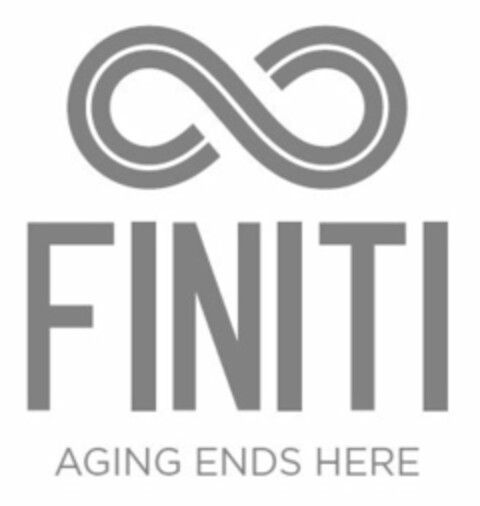 FINITI AGING ENDS HERE Logo (USPTO, 03/27/2013)