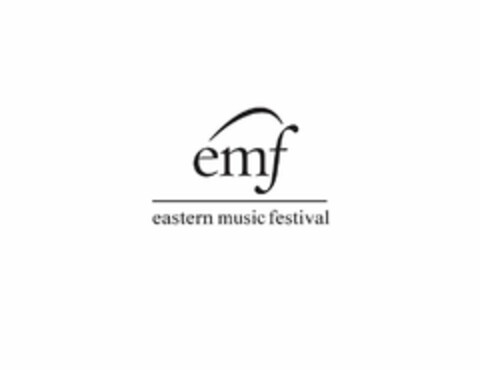 EMF EASTERN MUSIC FESTIVAL Logo (USPTO, 14.06.2013)