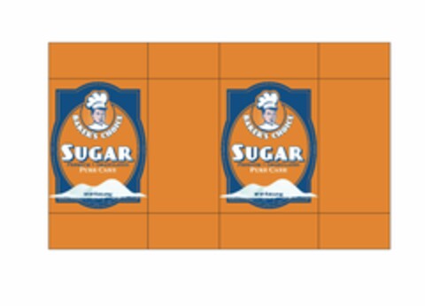 BAKER'S CHOICE SUGAR PREMIUM GRANULATED PURE CANE NET WT 4 LB (1.81KG) Logo (USPTO, 07/14/2013)