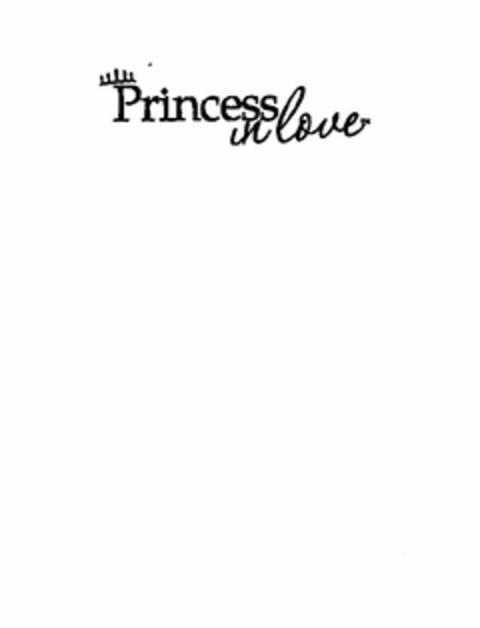 PRINCESS IN LOVE Logo (USPTO, 09/03/2013)