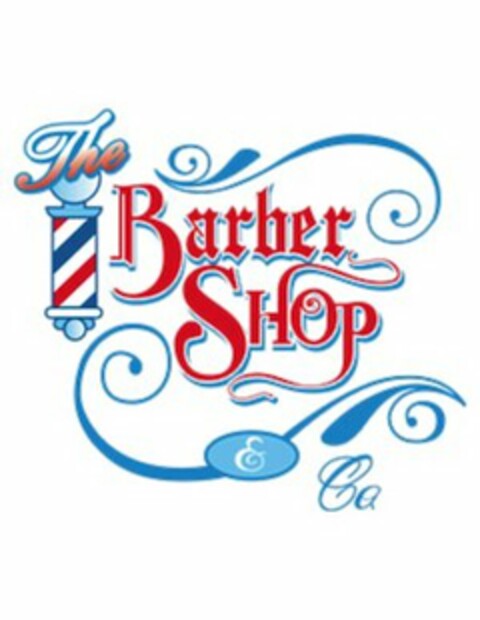 THE BARBER SHOP CO Logo (USPTO, 09/30/2013)