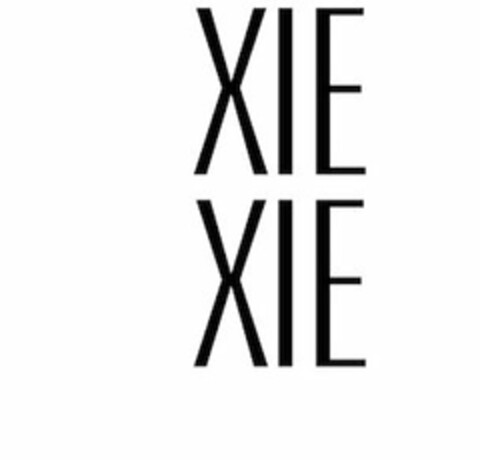 XIE XIE Logo (USPTO, 08.05.2014)