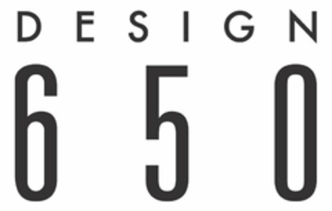 DESIGN 650 Logo (USPTO, 13.08.2014)