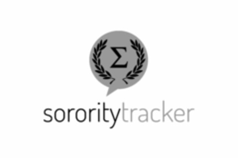 SORORITYTRACKER Logo (USPTO, 13.09.2014)