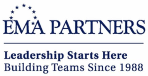 EMA PARTNERS LEADERSHIP STARTS HERE BUILDING TEAMS SINCE 1988 Logo (USPTO, 03/23/2016)