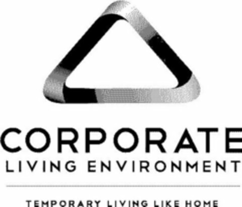 CORPORATE LIVING ENVIRONMENT TEMPORARY LIVING LIKE HOME Logo (USPTO, 06/17/2016)