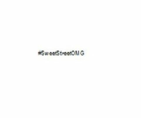 #SWEETSTREETOMG Logo (USPTO, 28.07.2016)