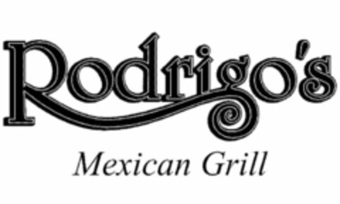 RODRIGO'S MEXICAN GRILL Logo (USPTO, 05/04/2017)