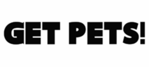 GET PETS! Logo (USPTO, 16.10.2017)