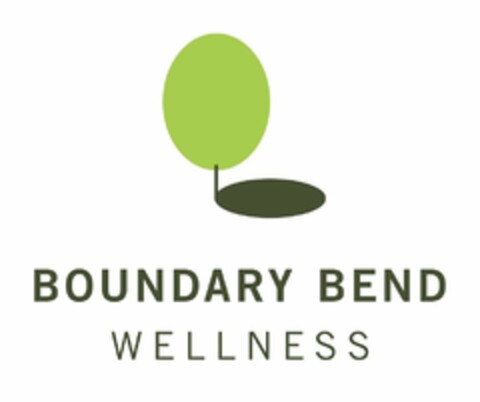 BOUNDARY BEND WELLNESS Logo (USPTO, 12/12/2017)