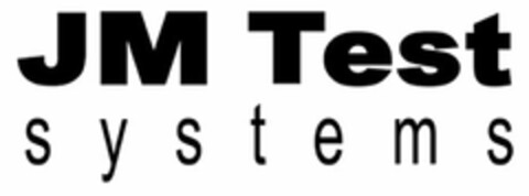 JM TEST SYSTEMS Logo (USPTO, 22.12.2017)