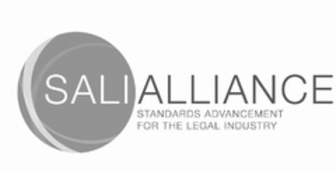 SALI ALLIANCE STANDARDS ADVANCEMENT FORTHE LEGAL INDUSTRY Logo (USPTO, 14.05.2018)