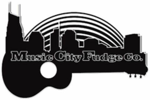 MUSIC CITY FUDGE CO. Logo (USPTO, 11.08.2018)