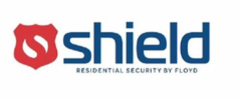 SHIELD RESIDENTIAL SECURITY BY FLOYD Logo (USPTO, 04/26/2019)